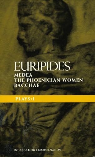 Imagen de archivo de Euripides Plays: 1: Medea; the Phoenician Women; Bacchae (Classical Dramatists) a la venta por Half Price Books Inc.