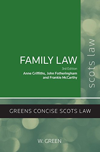 Beispielbild fr Family Law (Green's Concise Scots Law S.) zum Verkauf von WorldofBooks