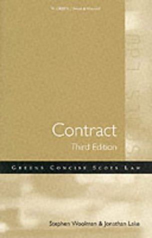 9780414012936: Contract