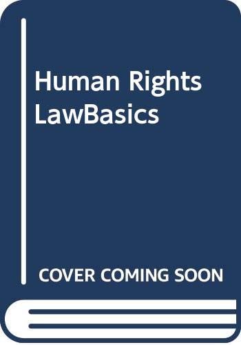 9780414016149: Human Rights LawBasics