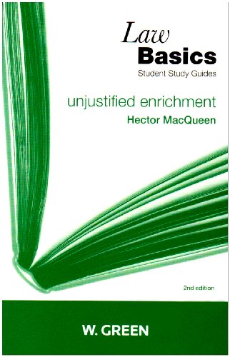 Stock image for Unjustified Enrichment LawBasics for sale by WorldofBooks