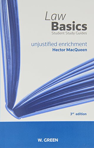 Beispielbild fr Unjustified Enrichment LawBasics zum Verkauf von Revaluation Books