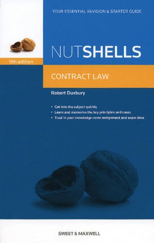 Beispielbild fr Nutshells Contract Law zum Verkauf von TextbookRush