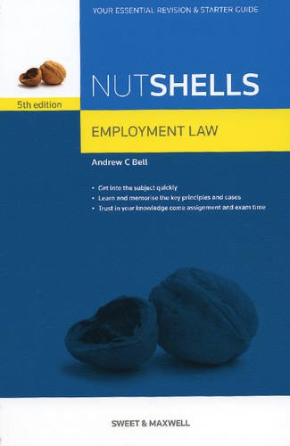 Beispielbild fr Nutshells: Employment Law Revision Aid and Study Guide (Nutshell) zum Verkauf von WorldofBooks