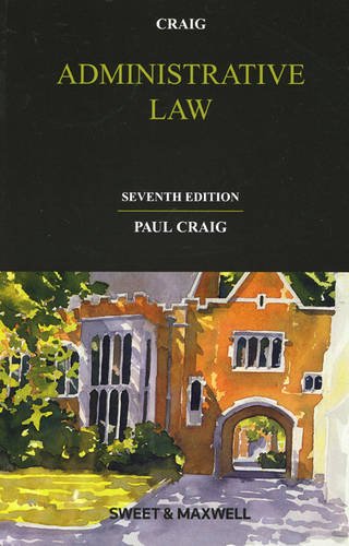 9780414022997: Administrative Law