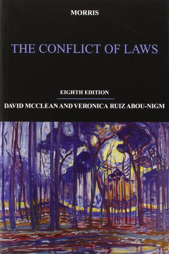 

Morris: The Conflict of Laws