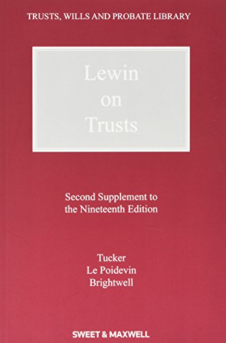 9780414024373: Lewin on Trusts