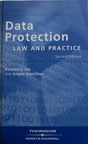 9780414024960: Data Protection Law & Practice