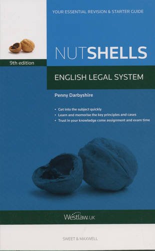 Stock image for Nutshell English Legal System for sale by WorldofBooks