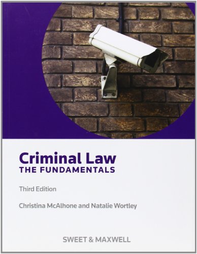 Stock image for Criminal Law - The Fundamentals for sale by MusicMagpie