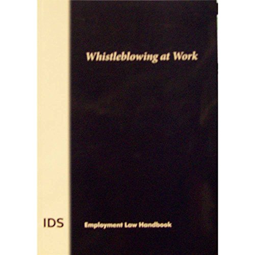 Beispielbild fr Whistleblowing at Work zum Verkauf von Anybook.com