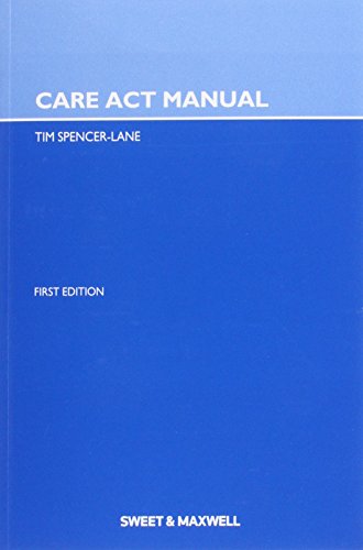 Imagen de archivo de Care Act Manual a la venta por Better World Books Ltd