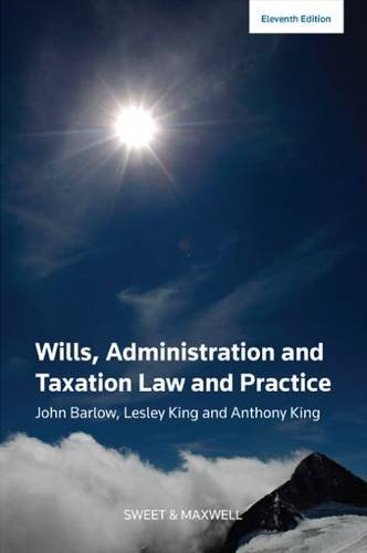 Beispielbild fr Wills, Administration and Taxation Law and Practice zum Verkauf von WorldofBooks