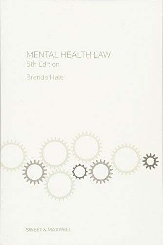 Beispielbild fr Mental Health Law zum Verkauf von Anybook.com