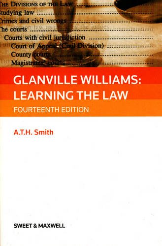 9780414041738: Glanville Williams: Learning the Law