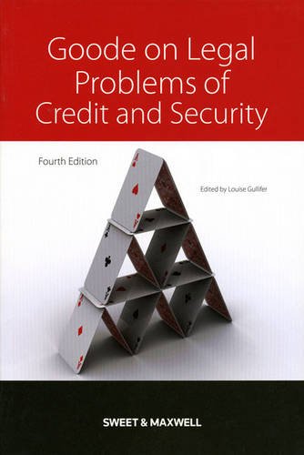 Stock image for Goode on Legal Problems of Credit and Security for sale by WorldofBooks