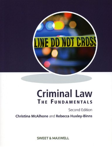 Beispielbild fr Criminal Law - The Fundamentals zum Verkauf von WorldofBooks