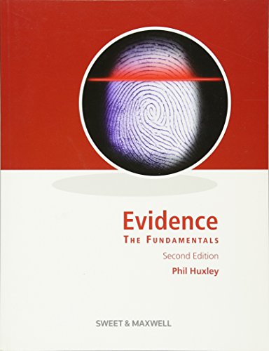 Huxley: Evidence - The Fundamentals (9780414044593) by Phil Huxley