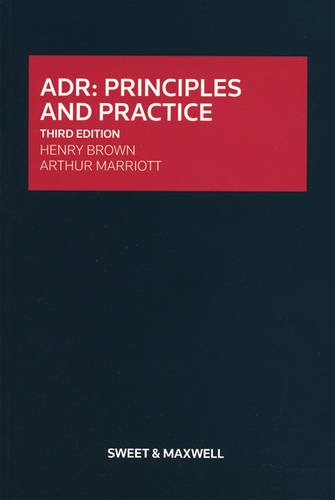 9780414044791: ADR: Principles and Practice