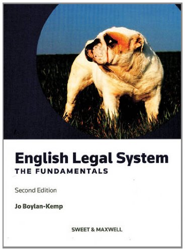 Stock image for The English Legal System - the Fundamentals for sale by AwesomeBooks