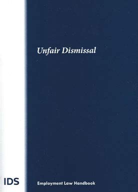 Stock image for Unfair Dismissal: IDS Employment Law Handbook for sale by WorldofBooks