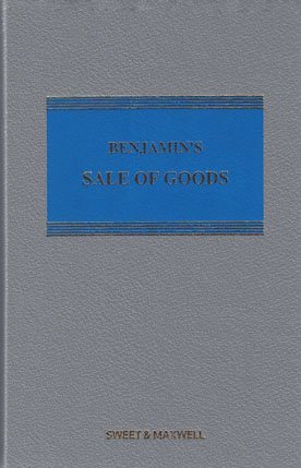 9780414051041: Benjamin's Sale of Goods Mainwork & Supplement