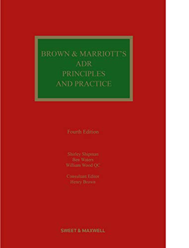 Stock image for ADR: Principles and Practice (Admininstratrivre Law) for sale by Revaluation Books