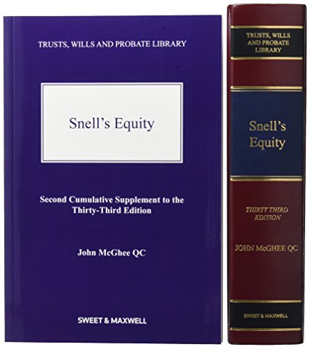 9780414051607: Snell's Equity (Mainwork & 4th Supplement)