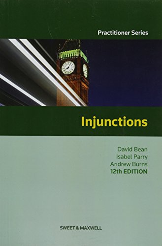 9780414052710: Injunctions