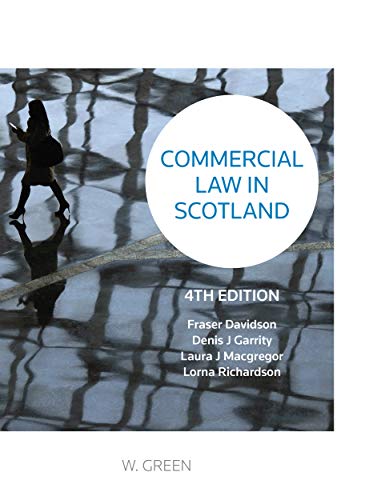 Beispielbild fr Commercial Law In Scotland zum Verkauf von MusicMagpie