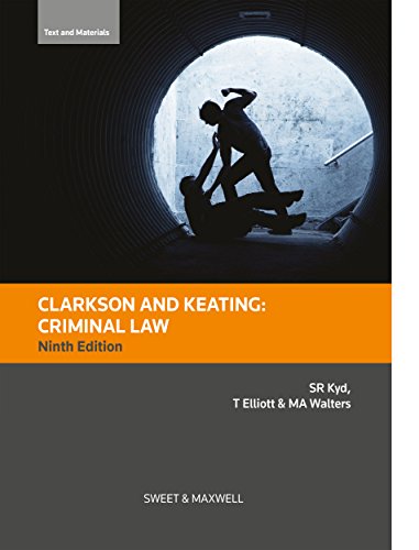 Beispielbild fr Clarkson & Keating: Criminal Law: Text and Materials zum Verkauf von WorldofBooks