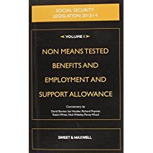 9780414064072: Social Security Legislation 2017/18 Volume 1: Non Means Tested Benefits and Employment and Support Allowance