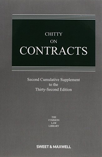 Imagen de archivo de Chitty on Contracts (2nd Supplement) a la venta por WorldofBooks