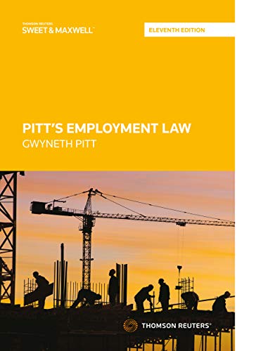 Beispielbild fr Pitt's Employment Law zum Verkauf von Better World Books Ltd