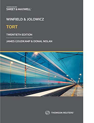 9780414066212: Winfield and Jolowicz on Tort