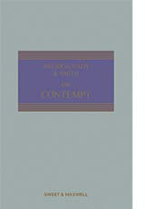 Stock image for Arlidge, Eady & Smith on Contempt (Mainwork & 1st Supplement) for sale by Revaluation Books