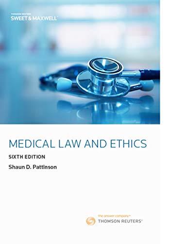 Stock image for Medical Law and Ethics for sale by Revaluation Books