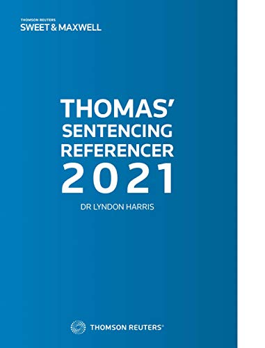 Beispielbild fr Thomas' Sentencing Referencer 2021 zum Verkauf von Blackwell's