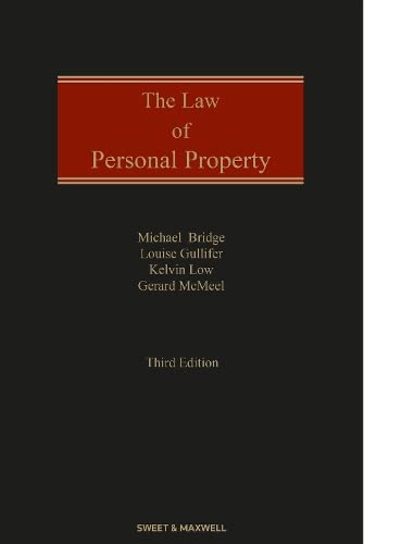 Stock image for The Law of Personal Property for sale by Revaluation Books