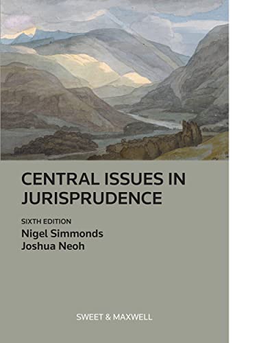 Beispielbild fr Central Issues in Jurisprudence zum Verkauf von Blackwell's