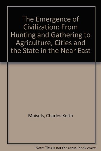 Imagen de archivo de The Emergence of Civilization: From Hunting and Ga a la venta por N. Fagin Books
