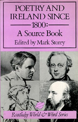 Stock image for Poetry and Ireland Since 1800: A Source Book for sale by WorldofBooks