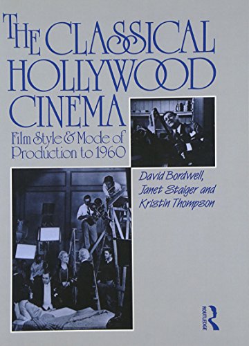 Stock image for The Classical Hollywood Cinema : Film Style and Mode of Production To 1960 for sale by Better World Books Ltd