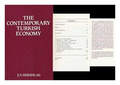Beispielbild fr The Contemporary Turkish Economy zum Verkauf von Cambridge Rare Books