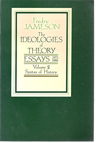 Ideologies of Modelling: v.2: Vol 2 - Jameson, Fredric