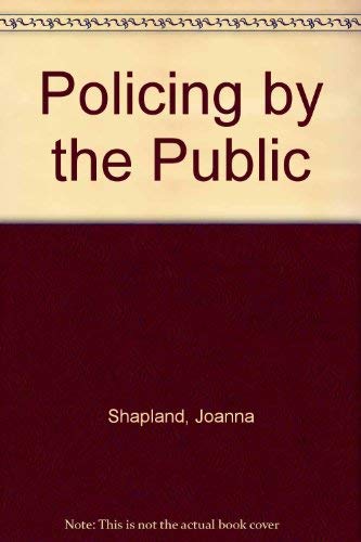 Imagen de archivo de Policing by the Public a la venta por HPB-Red