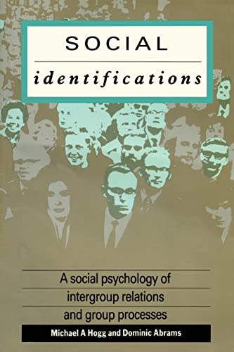 Stock image for Social Identifications: A Social Psychology of Intergroup Relations and Group Processes for sale by ThriftBooks-Atlanta