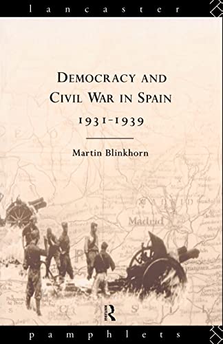 Beispielbild fr Democracy and Civil War in Spain 1931-1939 (Lancaster Pamphlets) zum Verkauf von WorldofBooks
