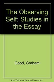 9780415007306: The Observing Self: Studies in the Essay