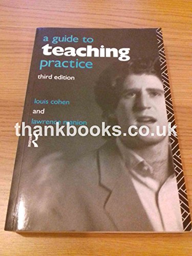 Beispielbild fr A Guide to Teaching Practice zum Verkauf von AwesomeBooks